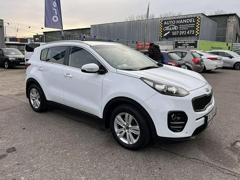 Biały Używany 2017 Kia Sportage SUV | 52 999 zł (Dobra cena) - Obraz 1/4