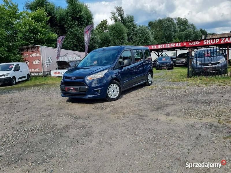 Granatowy Używany 2014 Ford Grand Tourneo Connect Minivan | 35 900 zł - Obraz 1/4