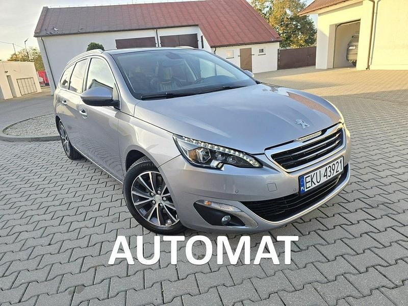 Szary Używany 2015 Peugeot 308 SW Kombi | 31 900 zł - Obraz 1/4