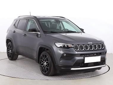 Szary Używany 2021 Jeep Compass SUV | 95 999 zł (Dość drogi) - Obraz 1/4