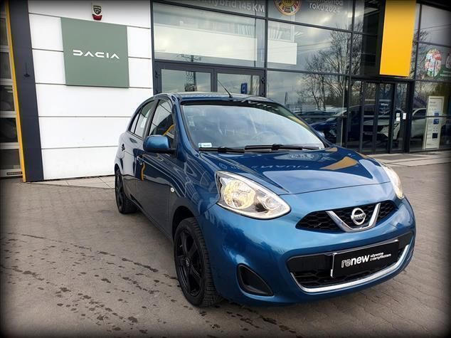Zielony Używany 2014 Nissan Micra Tekna Hatchback | 26 900 zł (Dość drogi) - Obraz 1/4