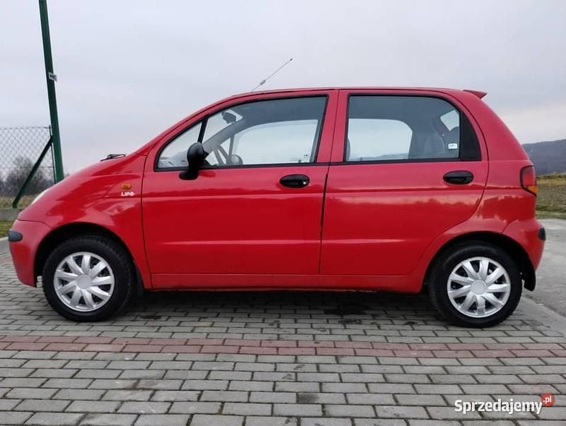 Czerwony Używany 2000 Chevrolet Matiz Hatchback | 2450 zł (Uczciwa cena) - Obraz 1/4