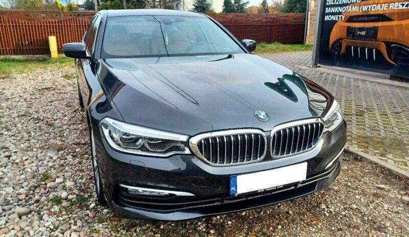 Szary (metalik) Używany 2017 BMW 530 Sedan/Limuzyna | 107 000 zł (Dobra cena) - Obraz 1/4
