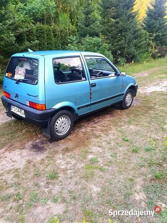 Niebieski Używany 1997 Fiat Cinquecento Hatchback | 5499 zł - Obraz 1/4