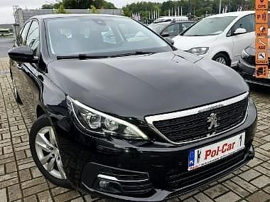 Czarny Używany 2019 Peugeot 308 Kombi | 42 900 zł (Dość drogi) - Obraz 1/4