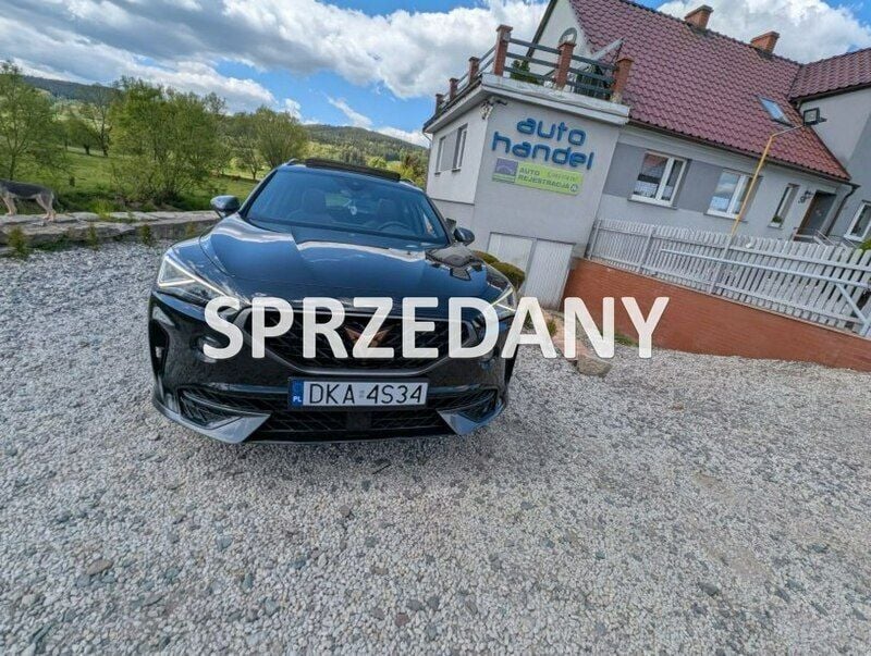 Czarny (metalik) Używany 2023 Cupra Formentor SUV | 116 900 zł (Uczciwa cena) - Obraz 1/4