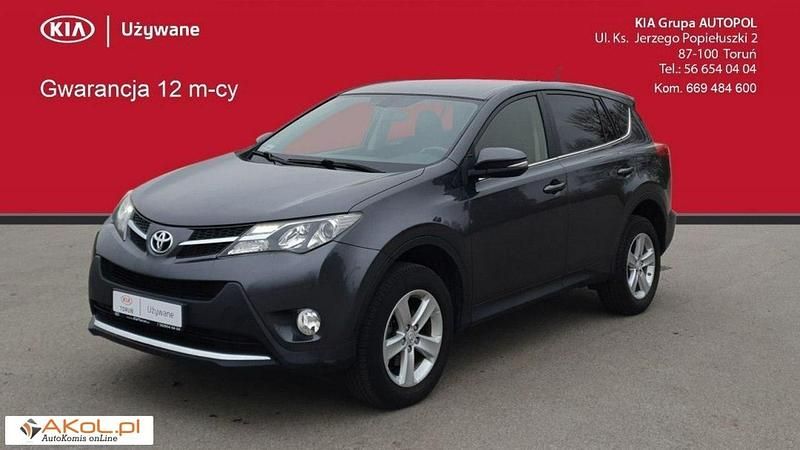 Szary (metalik) Używany 2013 Toyota RAV4 SUV | 60 900 zł (Uczciwa cena) - Obraz 1/1