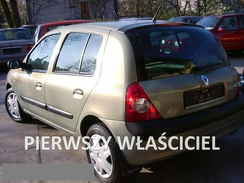 Zielony Używany 2003 Renault Clio II Hatchback | 7700 zł (Uczciwa cena) - Obraz 1/4