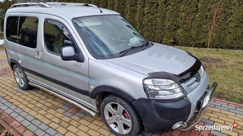 Używany Peugeot Partner 109 KM (80 kW) 2008 Srebrny Minivan