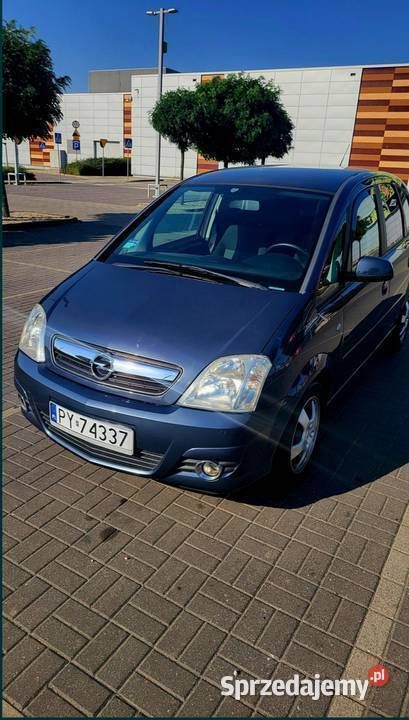 Szary Używany 2006 Opel Meriva Minivan | 12 300 zł (Drogi) - Obraz 1/4