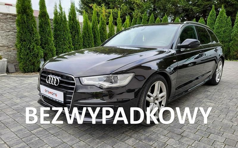 Czarny (metalik, perła) Używany 2014 Audi A6 Sedan/Limuzyna | 62 500 zł (Dobra cena) - Obraz 1/4