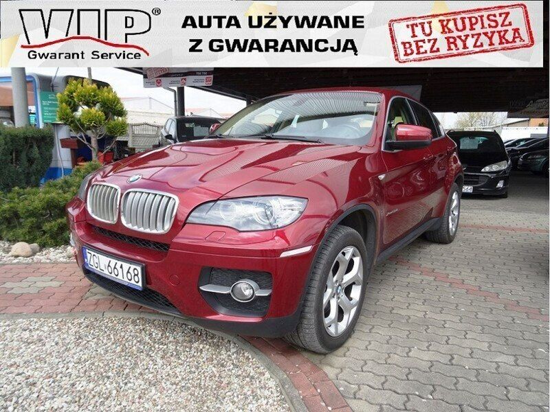 Bordowy (metalik) Używany 2010 BMW X6 SUV | 79 900 zł (Drogi) - Obraz 1/4