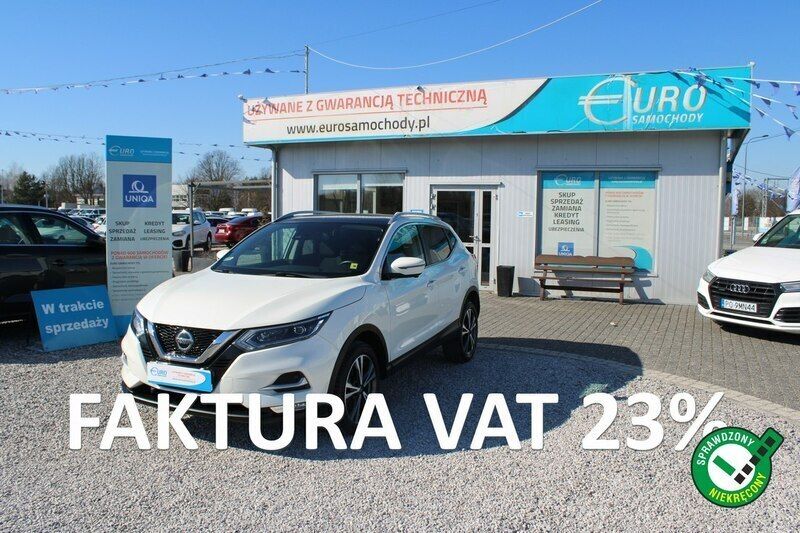 Biały Używany 2018 Nissan Qashqai SUV | 52 764 zł (Super Cena) - Obraz 1/4