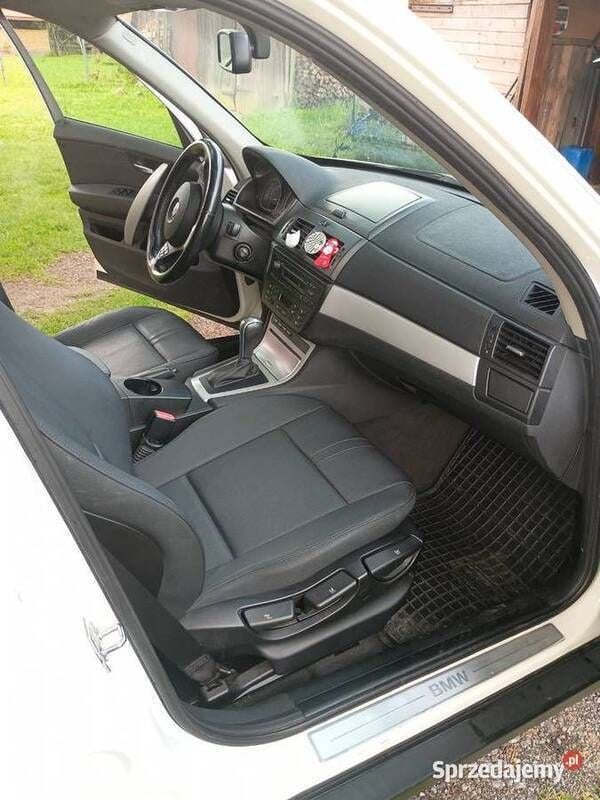 Biały Używany 2008 BMW X3 SUV | 26 666 zł (Uczciwa cena) - Obraz 1/4