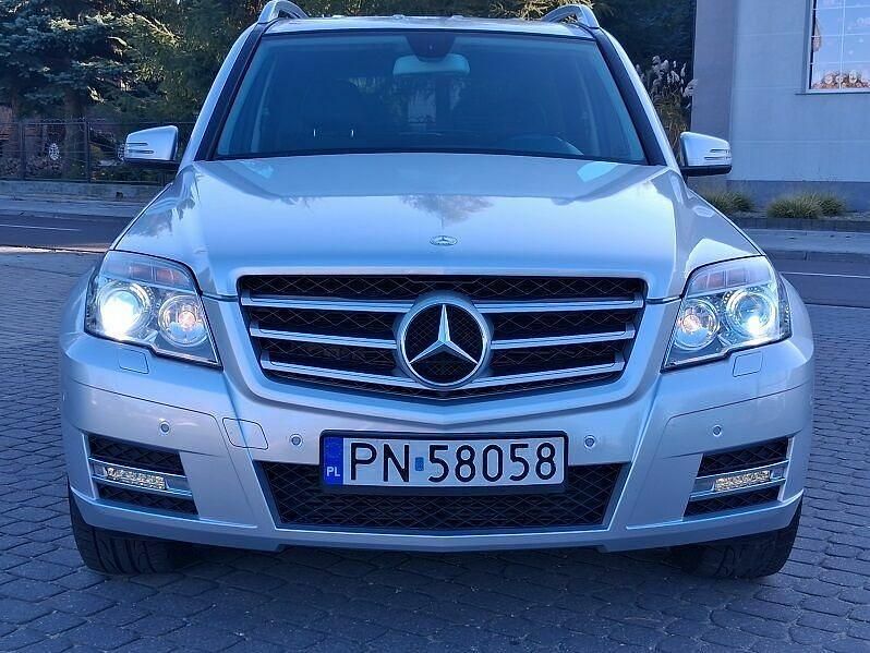 Używany Mercedes GLK350 2010 Srebrny SUV