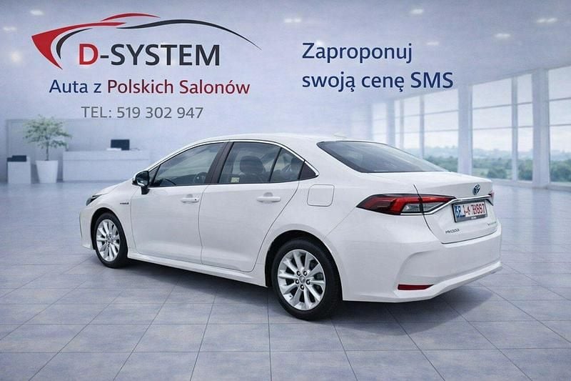 Używany Toyota Corolla 122 KM (89 kW) 2021 Biały Sedan/Limuzyna