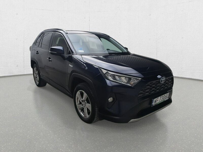 Niebieski ciemny Używany 2020 Toyota RAV4 Hybrid SUV | 70 000 zł - Obraz 1/4