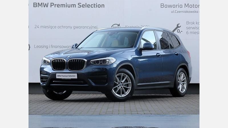 Phytonic blue metallic metalizowany Używany 2020 BMW X3 Advantage SUV | 129 900 zł (Dobra cena) - Obraz 1/3
