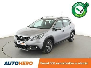 Szary Używany 2018 Peugeot 2008 SUV | 42 700 zł (Dobra cena) - Obraz 1/3