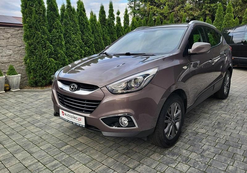 Szary (metalik, perła) Używany 2015 Hyundai ix35 SUV | 46 500 zł (Uczciwa cena) - Obraz 1/4