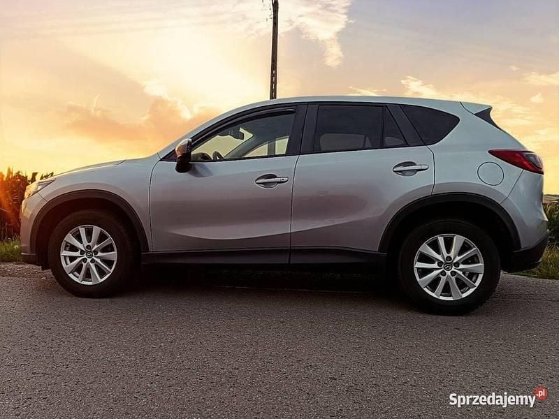 Szary Używany 2013 Mazda CX-5 SUV | 54 900 zł (Dość drogi) - Obraz 1/4