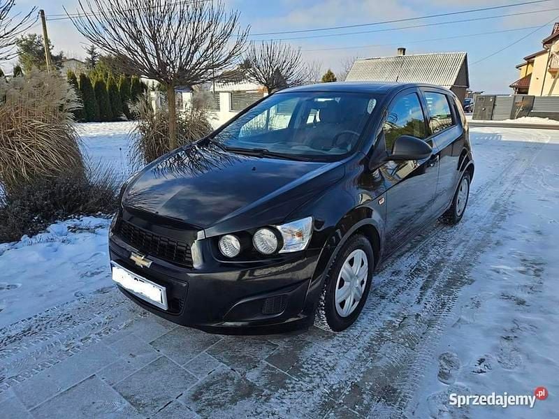 Czarny Używany 2013 Chevrolet Aveo Hatchback | 13 900 zł (Uczciwa cena) - Obraz 1/4
