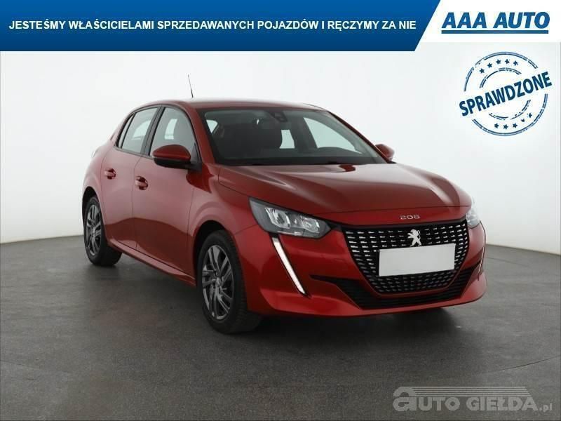 Czerwony Używany 2021 Peugeot 208 Hatchback | 48 499 zł (Uczciwa cena) - Obraz 1/4