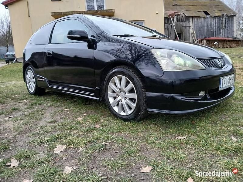 Czarny Używany 2005 Honda Civic Sport Hatchback | 5900 zł (Uczciwa cena) - Obraz 1/4
