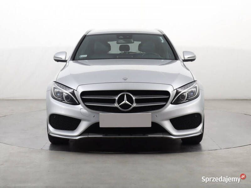 Srebrny Używany 2016 Mercedes C200 Kombi | 85 999 zł (Uczciwa cena) - Obraz 1/4
