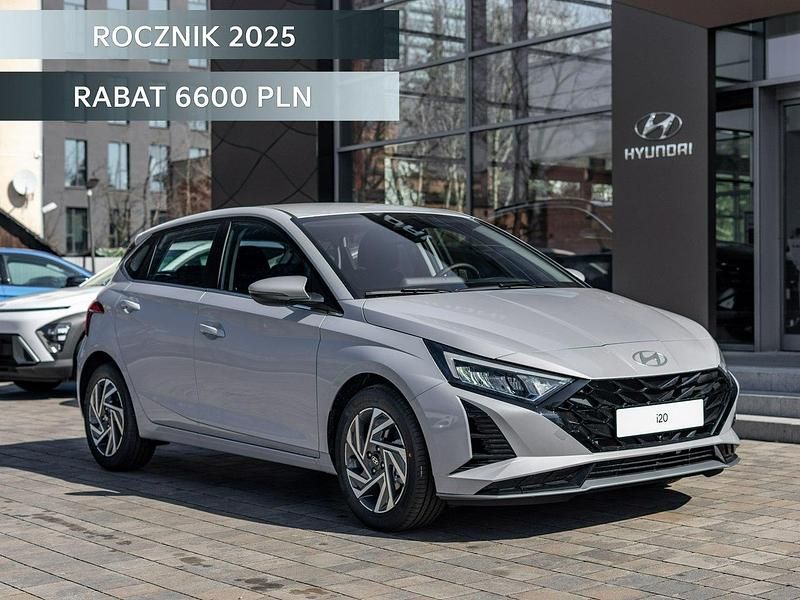 Srebrny Nowe 2025 Hyundai i20 Hatchback | 85 900 zł (Uczciwa cena) - Obraz 1/4