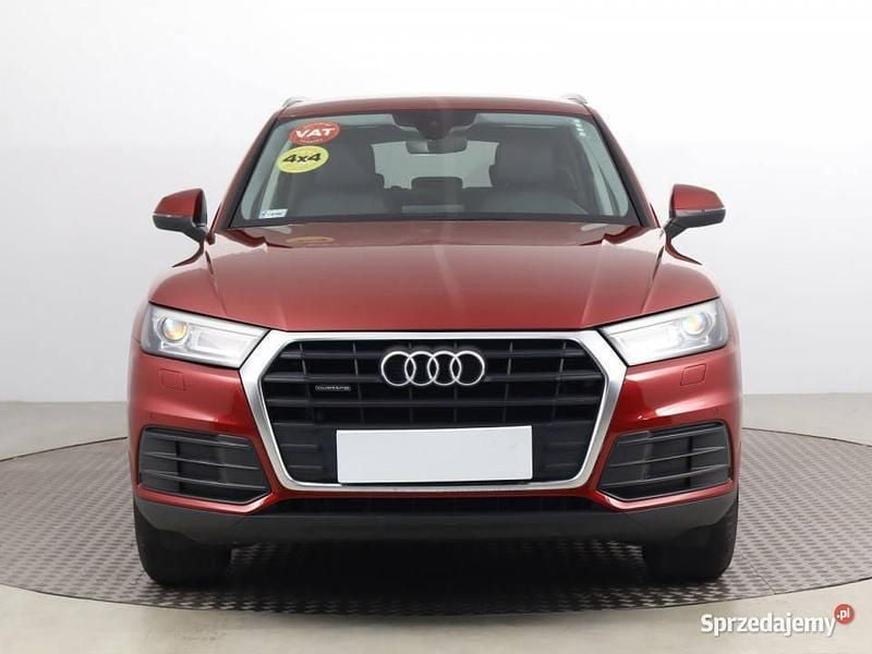Czerwony Używany 2018 Audi Q5 SUV | 113 999 zł (Dość drogi) - Obraz 1/4