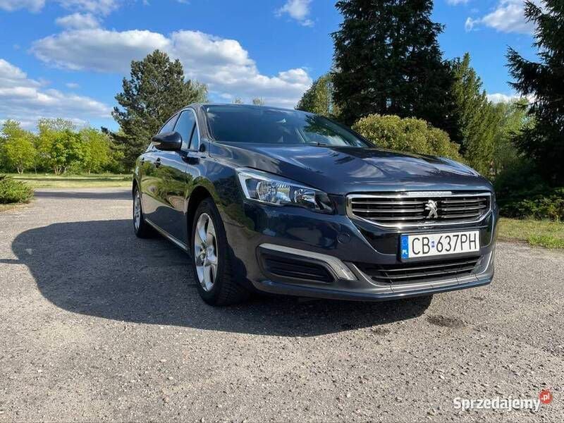 Używany Peugeot 508 2015 Granatowy Sedan/Limuzyna