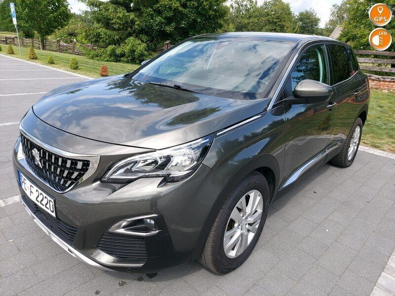 Szary Używany 2020 Peugeot 3008 Minivan | 68 900 zł (Uczciwa cena) - Obraz 1/4
