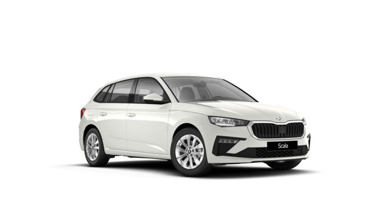 Biel candy niemetalizowany Nowe 2025 Skoda Scala Essence Hatchback | 101 900 zł (Uczciwa cena) - Obraz 1/4