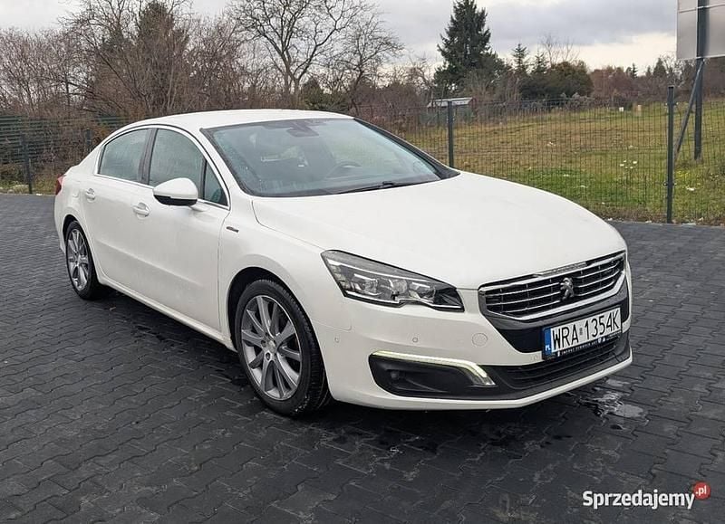 Biały Używany 2015 Peugeot 508 GT-line Sedan/Limuzyna | 46 900 zł (Uczciwa cena) - Obraz 1/3