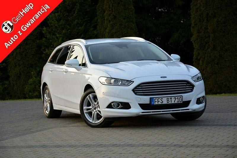 Biały Używany 2019 Ford Mondeo Titanium Kombi | 59 900 zł (Uczciwa cena) - Obraz 1/4