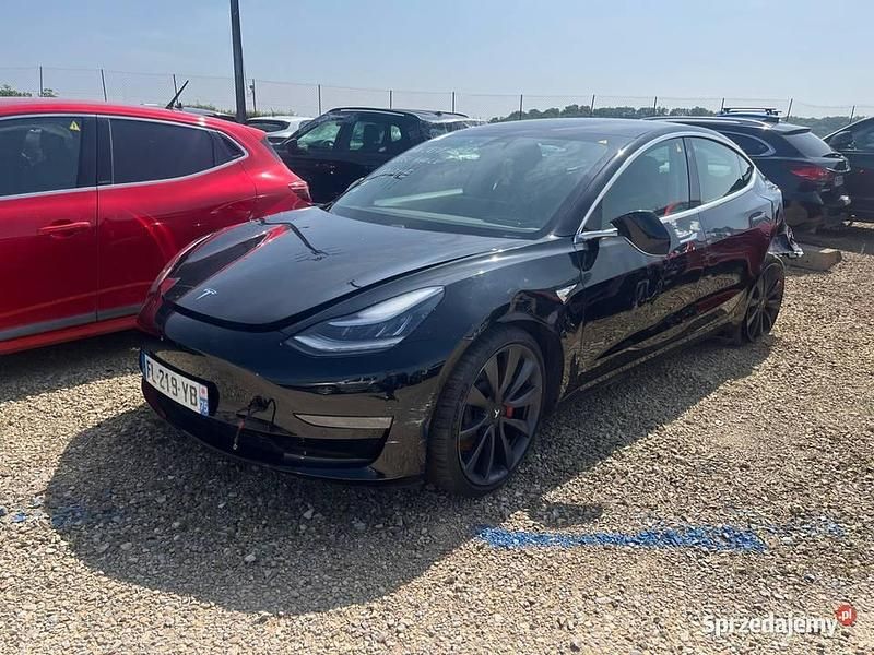 Używany Tesla Model 3 Performance 461 kW (627 KM) 2019 Czarny Sedan/Limuzyna