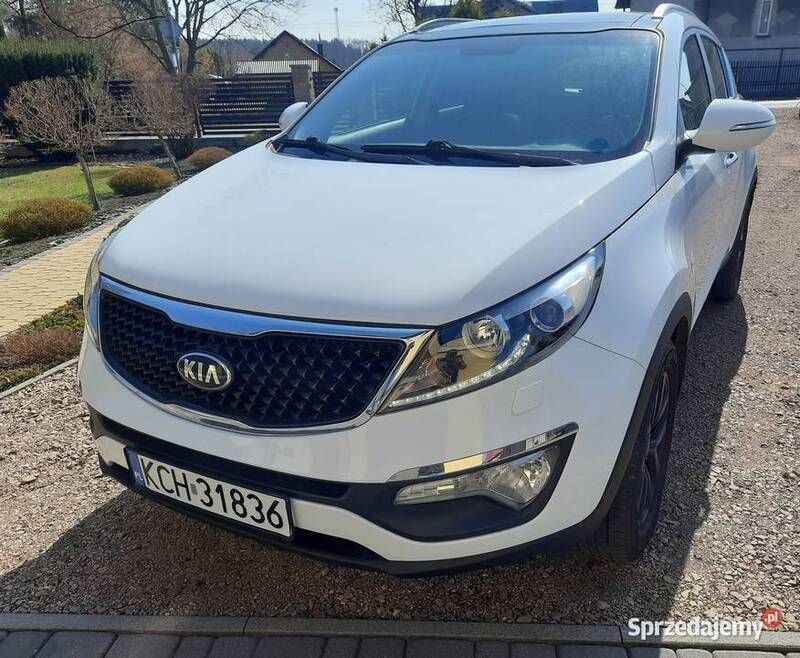 Biały Używany 2014 Kia Sportage SUV | 46 999 zł (Dobra cena) - Obraz 1/4