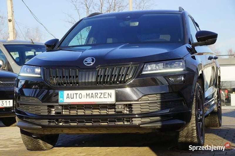 Czarny Używany 2018 Skoda Karoq SUV | 89 700 zł (Drogi) - Obraz 1/4