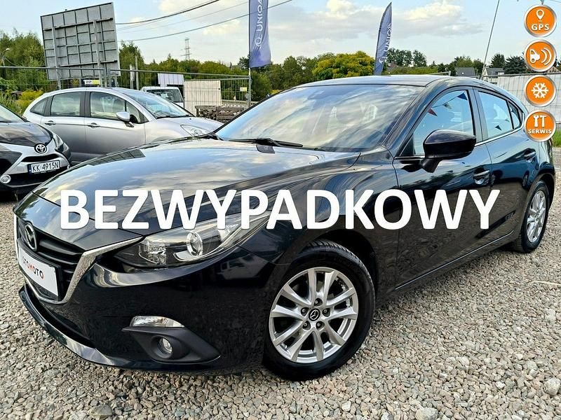 Czarny (metalik) Używany 2013 Mazda 3 Hatchback | 37 900 zł (Uczciwa cena) - Obraz 1/4