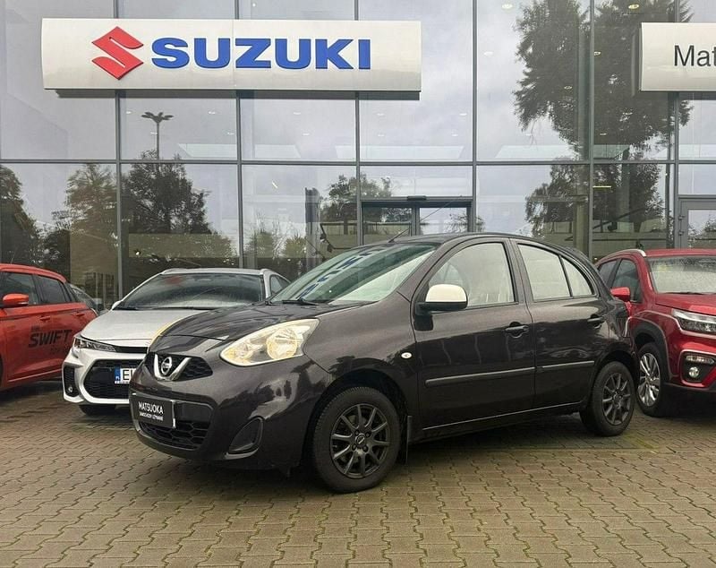 Czarny (metalik) Używany 2014 Nissan Micra Hatchback | 18 500 zł (Uczciwa cena) - Obraz 1/4
