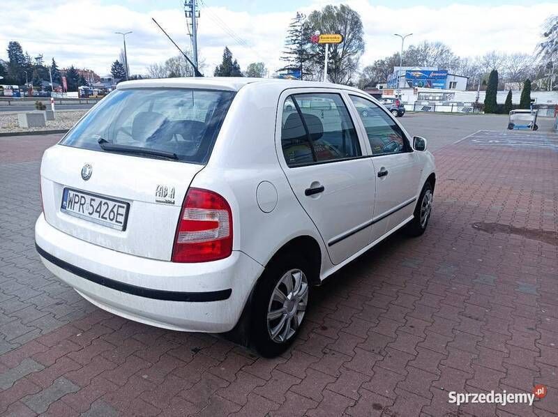 Biały Używany 2006 Skoda Fabia Hatchback | 6999 zł (Dość drogi) - Obraz 1/4