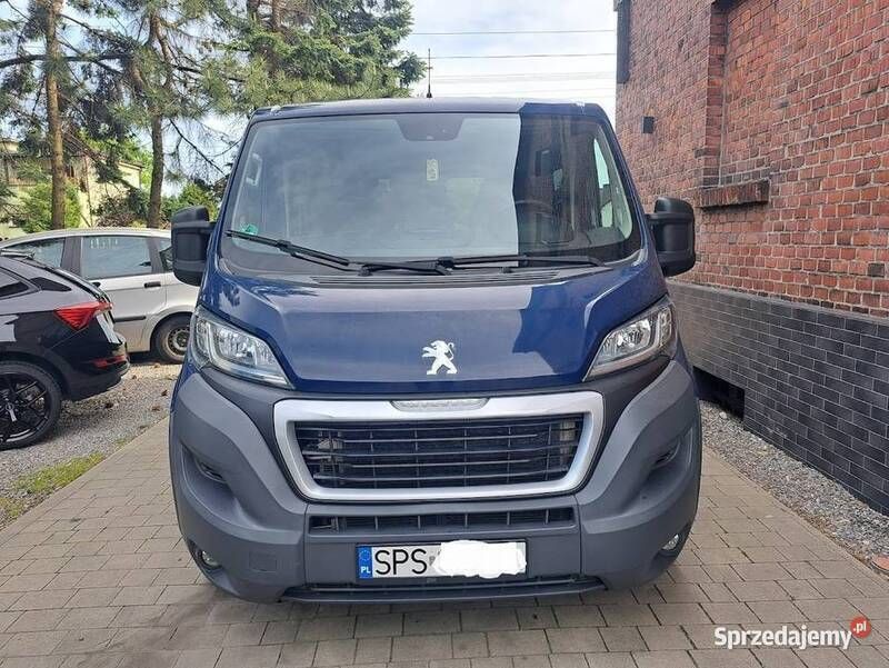 Niebieski Używany 2016 Peugeot Boxer Van | 52 500 zł - Obraz 1/4