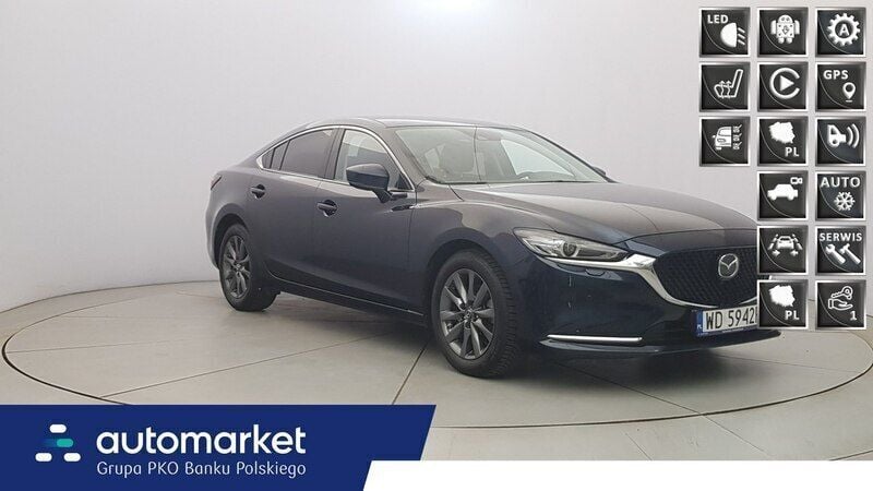 Granatowy Używany 2023 Mazda 6 Center-Line Sedan/Limuzyna | 109 850 zł (Uczciwa cena) - Obraz 1/4