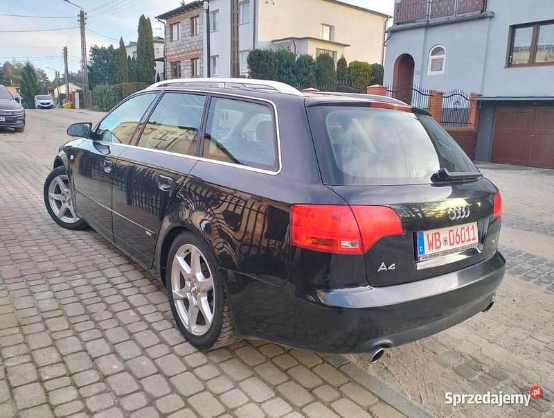 Używany Audi A4 S-Line 163 KM (119 kW) 2005 Czarny Kombi