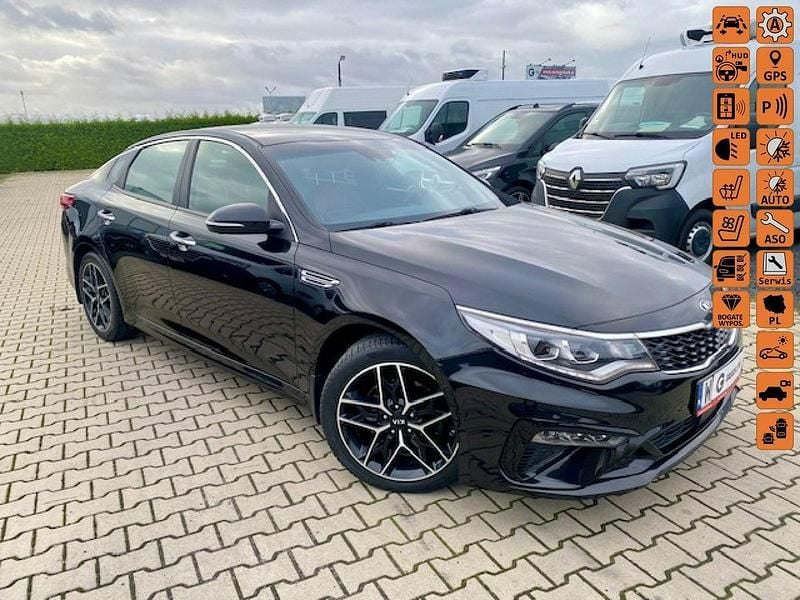 Czarny Używany 2019 Kia Optima 3 Hatchback | 69 900 zł - Obraz 1/4