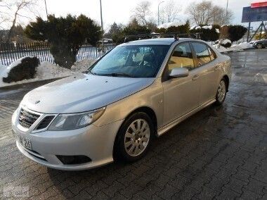 Srebrny Używany 2008 Saab 9-3 Sedan/Limuzyna | 14 500 zł - Obraz 1/4