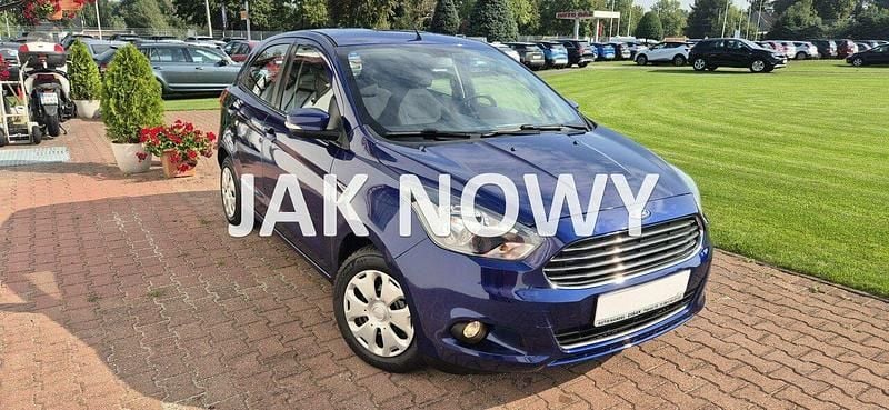 Niebieski Używany 2016 Ford Ka Plus Hatchback | 28 800 zł - Obraz 1/4