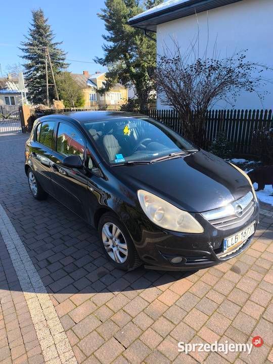 Czarny Używany 2008 Opel Corsa Hatchback | 5900 zł (Dość drogi) - Obraz 1/4