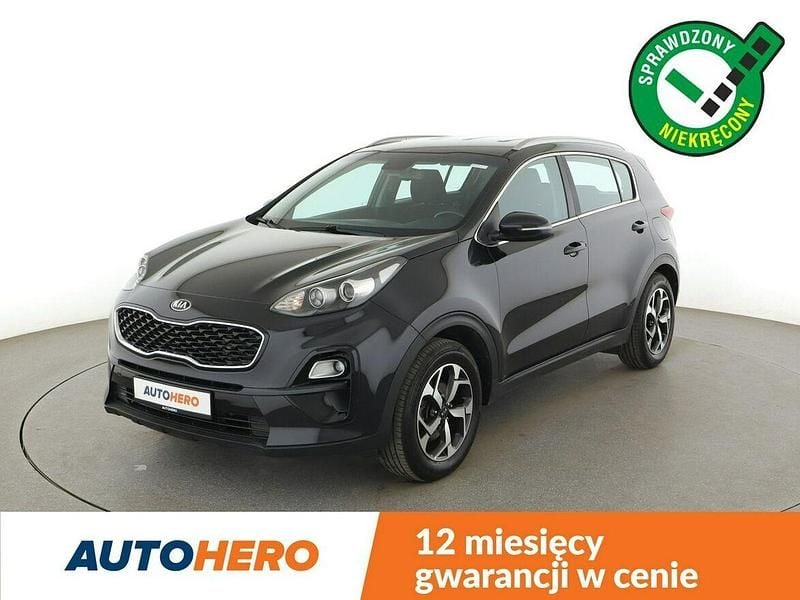 Szary Używany 2019 Kia Sportage SUV | 64 000 zł (Uczciwa cena) - Obraz 1/3